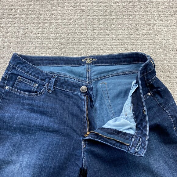Riders by Lee Women Jeans Size 18 Medium Blue Denim Stretch Pants Casual Jean - Picture 2 of 12